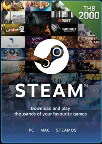 Steam 2000 THB (53.5 USD)